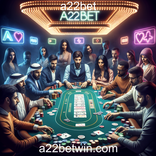 Descubra o Mundo Empolgante do Poker no a22bet